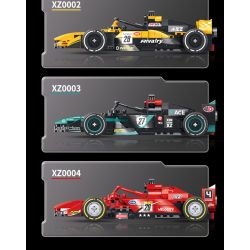 XINZHUAN XZ0004 Xếp hình lắp ráp ghép mô hình Xe công thức 1 Ferrari F1