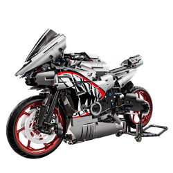 TMQ X6601 Xếp hình lắp ráp ghép mô hình Xe máy Yamaha Shark