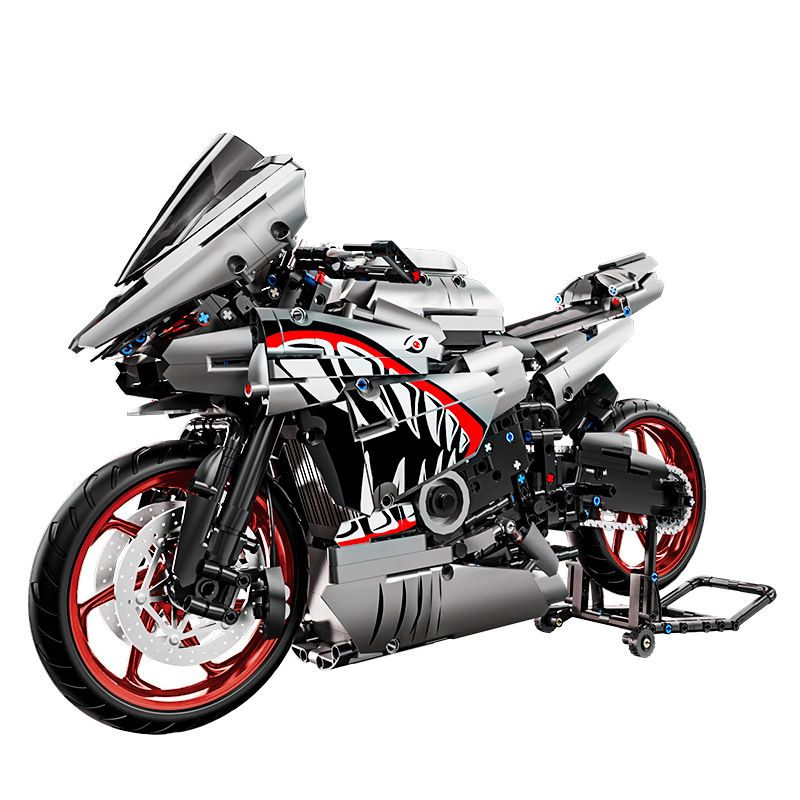 TMQ X6601 Xếp hình lắp ráp ghép mô hình Xe máy Yamaha Shark