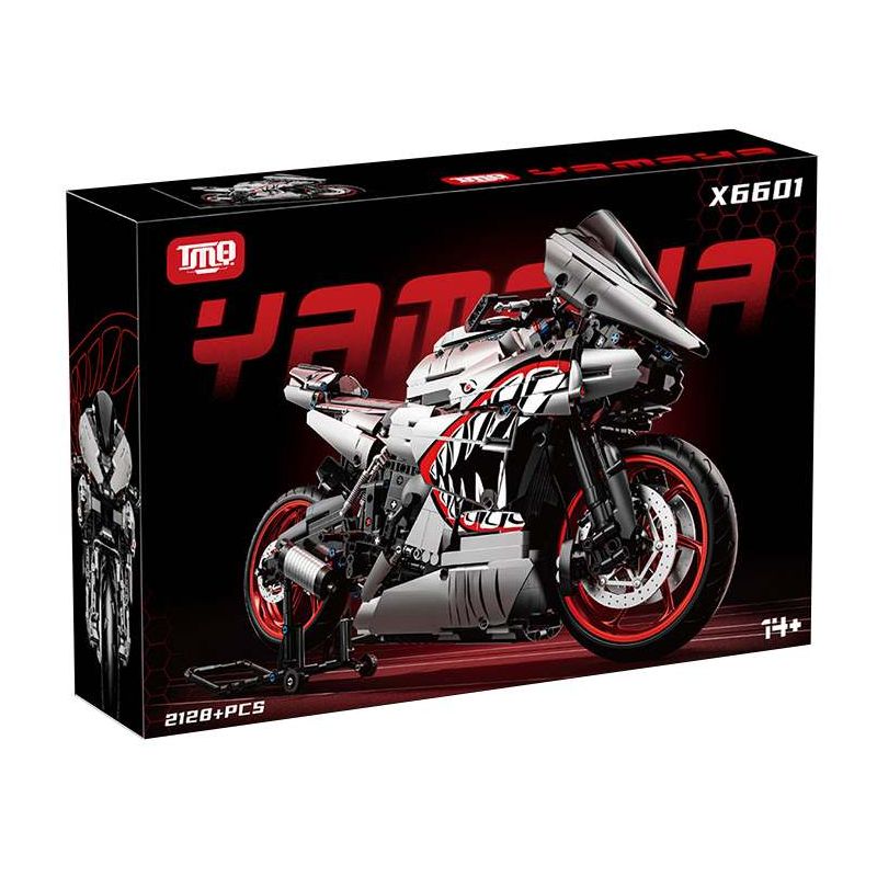 TMQ X6601 Xếp hình lắp ráp ghép mô hình Xe máy Yamaha Shark