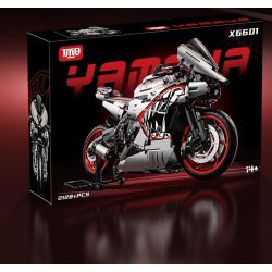 TMQ X6601 Xếp hình lắp ráp ghép mô hình Xe máy Yamaha Shark