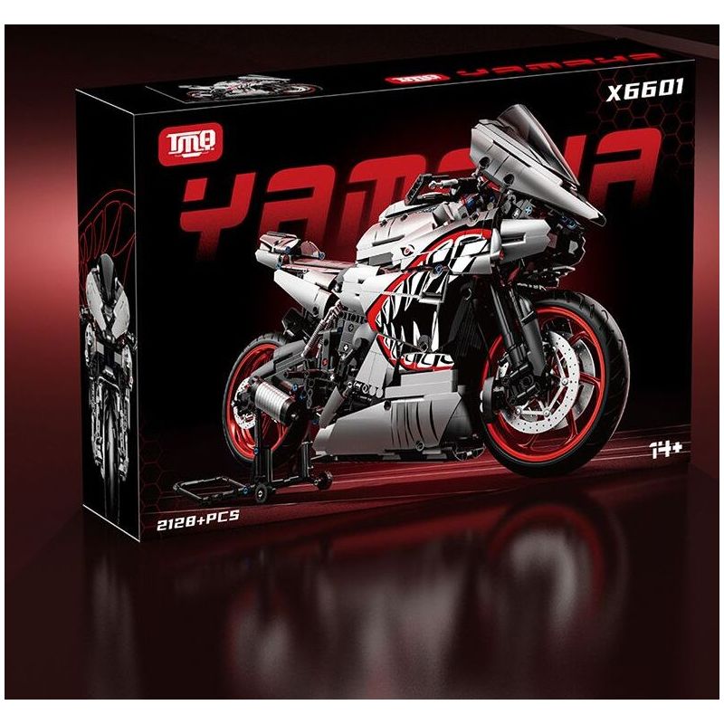 TMQ X6601 Xếp hình lắp ráp ghép mô hình Xe máy Yamaha Shark