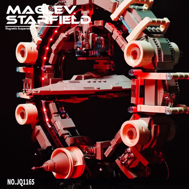 Jiqi JQ1165 Xếp hình lắp ráp ghép mô hình nâng thanh kiếm lớn