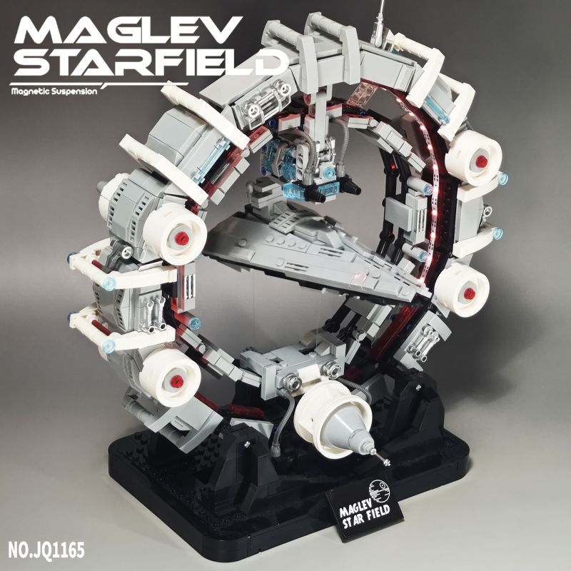 Jiqi JQ1165 Xếp hình lắp ráp ghép mô hình nâng thanh kiếm lớn