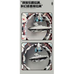 Jiqi JQ1165 Xếp hình lắp ráp ghép mô hình nâng thanh kiếm lớn