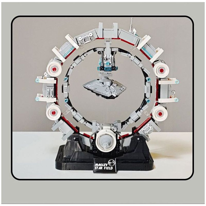 Jiqi JQ1165 Xếp hình lắp ráp ghép mô hình nâng thanh kiếm lớn