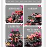 No license PL012 Xếp hình lắp ráp ghép mô hình Mèo âm nhạc biến thành robot 5 trong 1