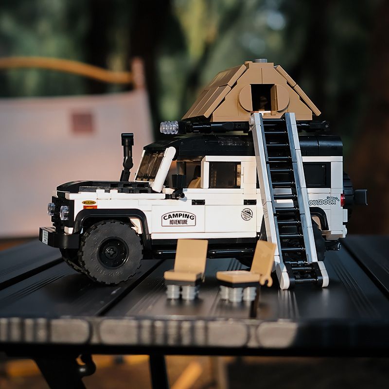 Pibo PB8825 Xếp hình lắp ráp ghép mô hình Series mùa hè 2.0: Land Rover Off-Road