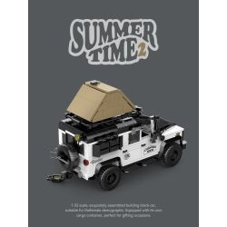 Pibo PB8825 Xếp hình lắp ráp ghép mô hình Series mùa hè 2.0: Land Rover Off-Road