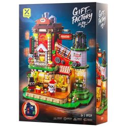 Xingya Premium 89139 Gift Factory Xếp hình lắp ráp ghép mô hình nhà máy sản xuất quà tặng