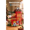 Xingya Premium 89139 Gift Factory Xếp hình lắp ráp ghép mô hình nhà máy sản xuất quà tặng