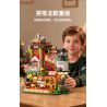 Xingya Premium 89139 Gift Factory Xếp hình lắp ráp ghép mô hình nhà máy sản xuất quà tặng