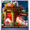 Xingya Premium 89139 Gift Factory Xếp hình lắp ráp ghép mô hình nhà máy sản xuất quà tặng