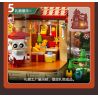 Xingya Premium 89139 Gift Factory Xếp hình lắp ráp ghép mô hình nhà máy sản xuất quà tặng