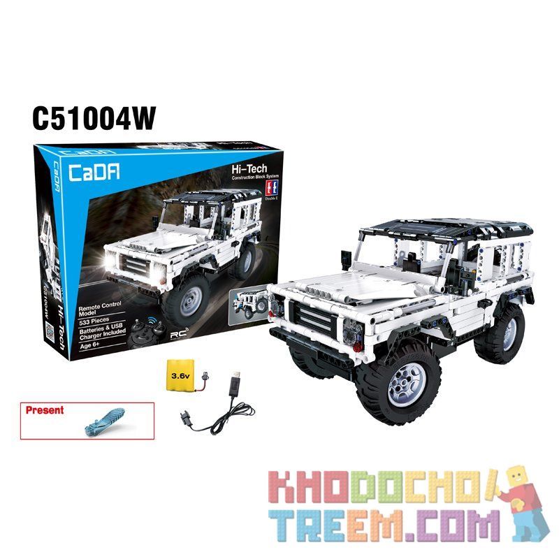 DOUBLEE CADA C51004 51004 non  Ô TÔ bộ đồ chơi xếp lắp ráp ghép mô hình  LAND ROVER DEFENDER Kỹ Thuật Công Nghệ Cao Mô Hình Phương Tiện 533 khối DOUBLEE CADA C51004 51004 non  Ô TÔ bộ đồ chơi xếp lắp ráp ghép mô hình  LAND ROVER DEFENDER Kỹ Thuật Công Nghệ Cao Mô Hình Phương Tiện 533 khối