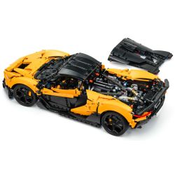 Lao Liang's works 03 McLaren W1 Xếp hình lắp ráp ghép mô hình Siêu xe số 03 1:8