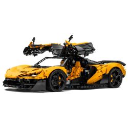 Lao Liang's works 03 McLaren W1 Xếp hình lắp ráp ghép mô hình Siêu xe số 03 1:8