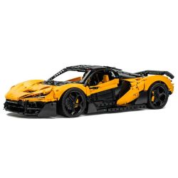 Lao Liang's works 03 McLaren W1 Xếp hình lắp ráp ghép mô hình Siêu xe số 03 1:8