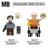 MB MB1028 MB MB1029 Breaking Bad Better Call Saul Xếp hình lắp ráp ghép mô hình Breaking Bad Better Call Saul 2 nhân vật nhỏ