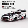 GULY 10630 NISSAN GT-R SUPERCAR 1 8 tỷ lệ 1:8 bộ đồ chơi xếp lắp ráp ghép mô hình Technic Kỹ Thuật Công Nghệ Cao Mô Hình Phương Tiện 3939 khối