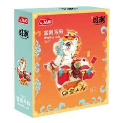 JAKI BK003 Wealthy Colt Xếp hình lắp ráp ghép mô hình chú ngựa con giàu có