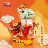 JAKI BK003 Wealthy Colt Xếp hình lắp ráp ghép mô hình chú ngựa con giàu có
