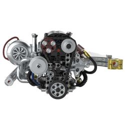 Pibo PB8814 Xếp hình lắp ráp ghép mô hình SOKUN: Động cơ 2JZ-GTE