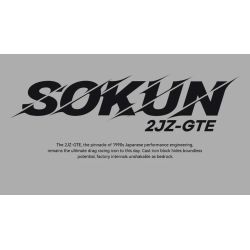 Pibo PB8814 Xếp hình lắp ráp ghép mô hình SOKUN: Động cơ 2JZ-GTE