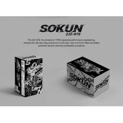 Pibo PB8814 Xếp hình lắp ráp ghép mô hình SOKUN: Động cơ 2JZ-GTE