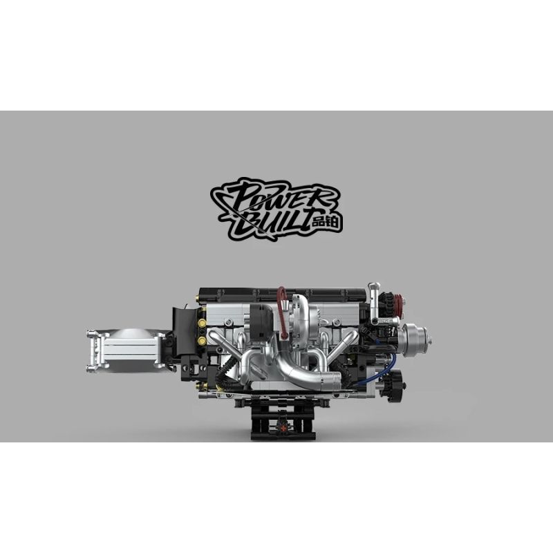 Pibo PB8814 Xếp hình lắp ráp ghép mô hình SOKUN: Động cơ 2JZ-GTE