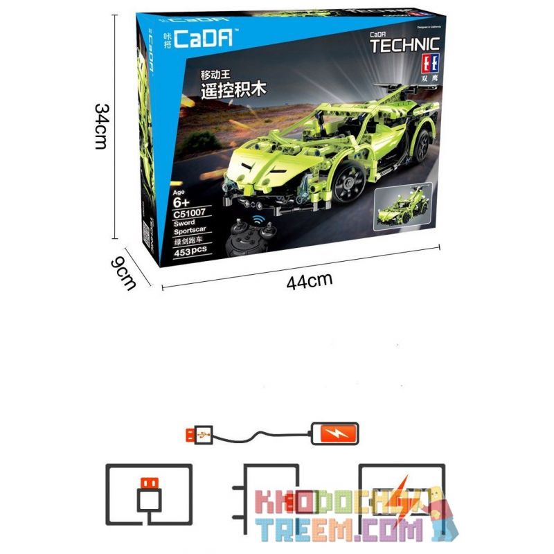 DOUBLEE CADA C51007 51007 non  XE THỂ THAO bộ đồ chơi xếp lắp ráp ghép mô hình  SWORD SPORTCAR Kỹ Thuật Công Nghệ Cao Mô Hình Phương Tiện 453 khối DOUBLEE CADA C51007 51007 non  XE THỂ THAO bộ đồ chơi xếp lắp ráp ghép mô hình  SWORD SPORTCAR Kỹ Thuật Công Nghệ Cao Mô Hình Phương Tiện 453 khối