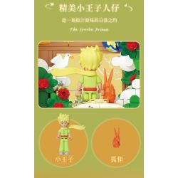 Wekki 518302 Xếp hình lắp ráp ghép mô hình Hoàng tử bé: Hẹn hò lúc hoàng hôn Sách