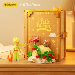 Wekki 518302 Xếp hình lắp ráp ghép mô hình Hoàng tử bé: Hẹn hò lúc hoàng hôn Sách