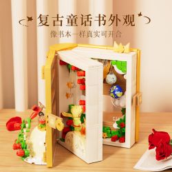 Wekki 518302 Xếp hình lắp ráp ghép mô hình Hoàng tử bé: Hẹn hò lúc hoàng hôn Sách