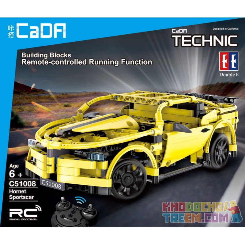 DOUBLEE CADA C51008 51008 non  XE THỂ THAO bộ đồ chơi xếp lắp ráp ghép mô hình  HORNET SPORTCAR Kỹ Thuật Công Nghệ Cao Mô Hình Phương Tiện 419 khối DOUBLEE CADA C51008 51008 non  XE THỂ THAO bộ đồ chơi xếp lắp ráp ghép mô hình  HORNET SPORTCAR Kỹ Thuật Công Nghệ Cao Mô Hình Phương Tiện 419 khối