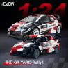 CaDA DoubleE C55039 Toyota GR Yaris Rally 1 Xếp hình lắp ráp ghép mô hình 丘田 GR Yaris Rally1 1:24