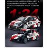 CaDA DoubleE C55039 Toyota GR Yaris Rally 1 Xếp hình lắp ráp ghép mô hình 丘田 GR Yaris Rally1 1:24