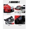 CaDA DoubleE C55041 Toyota GR Supra GT4 Xếp hình lắp ráp ghép mô hình Toyota GR Supra GT4 1:24
