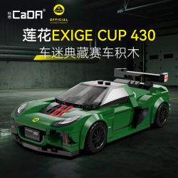 CaDA DoubleE C55043 Lotus Cup 430 Exige Xếp hình lắp ráp ghép mô hình Cúp sen 430 Exige 1:24