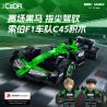 CaDA DoubleE C55082 Xếp hình lắp ráp ghép mô hình Đội Sauber F1 KICK Đội F1 Sauber C45
