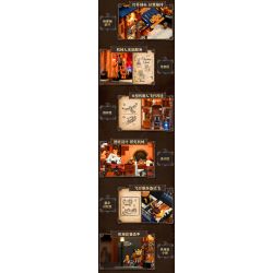 Lumibricks FunWhole 11015 Xếp hình lắp ráp ghép mô hình Thế giới Steampunk: Cửa hàng sửa chữa máy móc