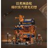 Lumibricks FunWhole 11015 Xếp hình lắp ráp ghép mô hình Thế giới Steampunk: Cửa hàng sửa chữa máy móc