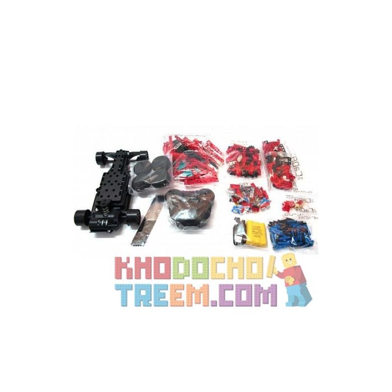 DOUBLEE CADA C51010 51010 non  XE ĐUA CÔNG THỨC 1 bộ đồ chơi xếp lắp ráp ghép mô hình  FORMULA RACER Kỹ Thuật Công Nghệ Cao Mô Hình Phương Tiện 317 khối
