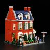 Lumibricks FunWhole 15009 Redbrick Row House Xếp hình lắp ráp ghép mô hình Cuộc sống thị trấn nhỏ: biệt thự gạch đỏ