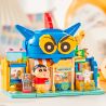BALODY 21273 Xếp hình lắp ráp ghép mô hình Crayon Shin-chan: Ngôi nhà truyện tranh siêu nhân năng động