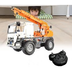 DOUBLEE CADA C51013 51013 non  XE CẨU HÀNG bộ đồ chơi xếp lắp ráp ghép mô hình  MOBILE CRANE Kỹ Thuật Công Nghệ Cao Mô Hình Phương Tiện 838 khối