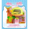 TOP TOY TC3103 Xếp hình lắp ráp ghép mô hình Thời gian rảnh rỗi của Sanrio Meow Meow Meow House BOX Coolomi, Melody