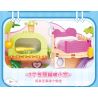 TOP TOY TC3103 Xếp hình lắp ráp ghép mô hình Thời gian rảnh rỗi của Sanrio Meow Meow Meow House BOX Coolomi, Melody