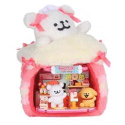 TOP TOY TC3602 Cake Shop Xếp hình lắp ráp ghép mô hình Line Puppy sắp khai trương: Cửa hàng tráng miệng Tangtang