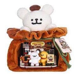 TOP TOY TC3603 Coffee Shop Xếp hình lắp ráp ghép mô hình Line Puppy sắp khai trương: Quán cà phê Youyou Nuan